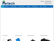 Tablet Screenshot of pertechindustries.com